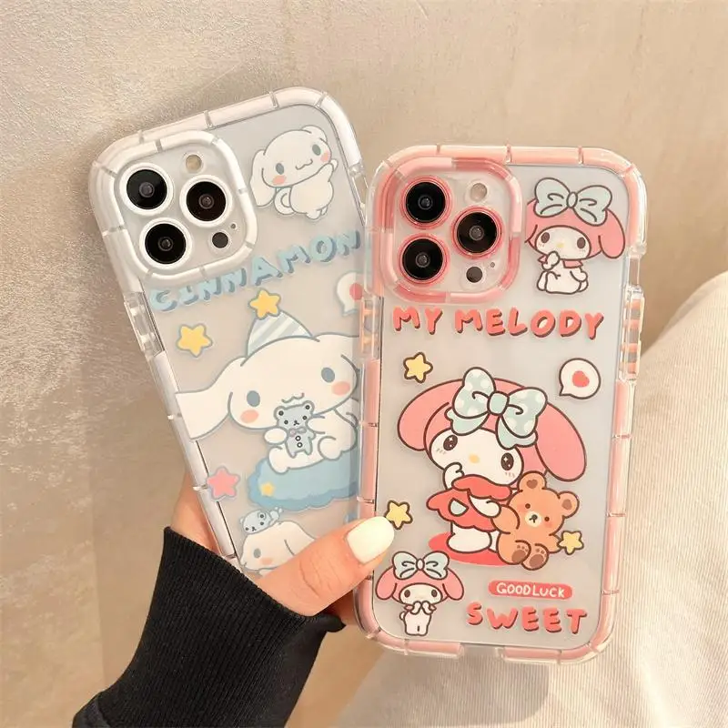 Sanrio hello kitty kuromi melody cinnamoroll Pochacco Luminous Phone Case For Iphone 14 11 12 13 Pro Max X Xr Transparent Cover
Sanrio hello kitty kuromi melody cinnamoroll Pochacco Luminous Phone Case For Iphone 14 11 12 13 Pro Max X Xr Transparent Cover