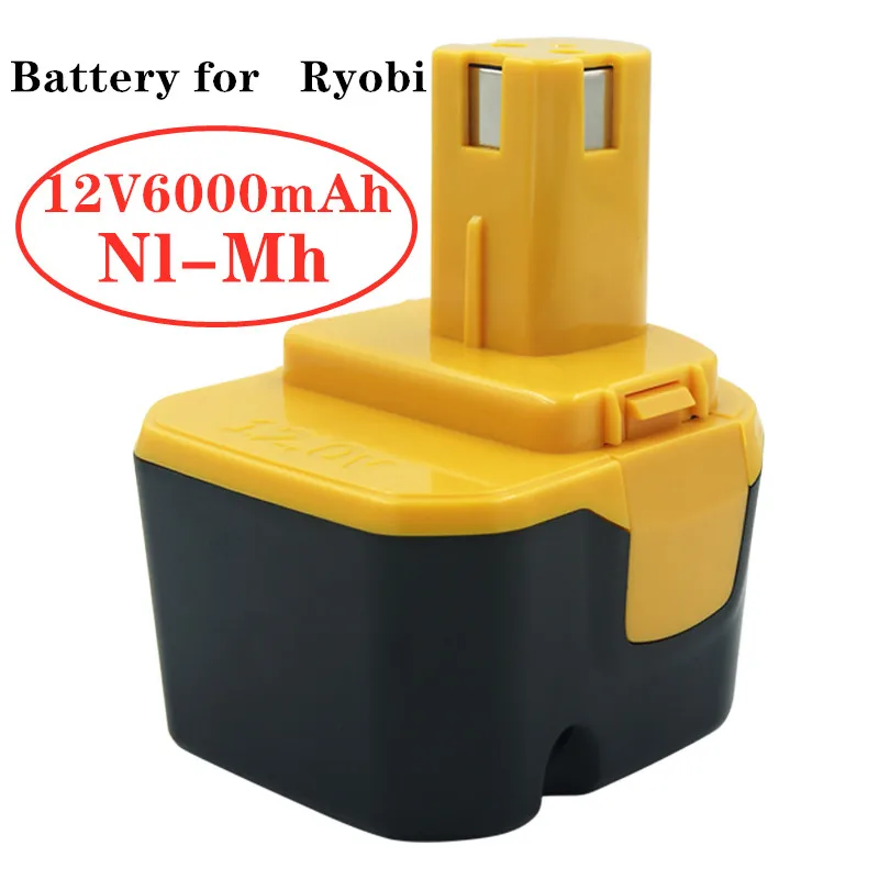 12V 6,0 Ah Ni-Mh Ersatz Batterie für Ryobi Akku-bohrschrauberSchraubendreherB-1230H B-1222H B-1220F2B-1203F21400652BD-123 BD-122
12V 6,0 Ah Ni-Mh Ersatz Batterie für Ryobi Akku-bohrschrauberSchraubendreherB-1230H B-1222H B-1220F2B-1203F21400652BD-123 BD-122