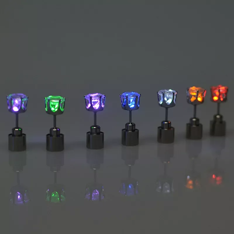 NEW2023 1pair Light Up LED Earrings Hot Christmas Studs Flashing Blinking Stainless Steel Earrings Studs Dance Party Supplies Gi
NEW2023 1pair Light Up LED Earrings Hot Christmas Studs Flashing Blinking Stainless Steel Earrings Studs Dance Party Supplies Gi