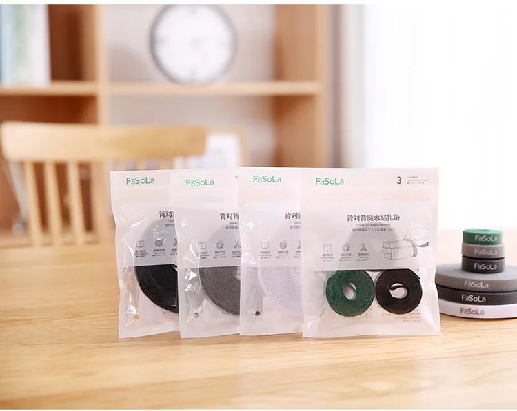 Youpin Back-to-back Magic Sticker Self-adhesive Wire Binding Stick Firmly Free Cut Durable Soft Nylon Magic Sticker
Youpin Back-to-back Magic Sticker Self-adhesive Wire Binding Stick Firmly Free Cut Durable Soft Nylon Magic Sticker
