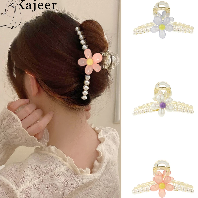 Новые корейские акриловые заколки для волос с цветами и жемчугом крабы большие жемчужные Заколки для женщин девочек банная заколка модные ...
Новые корейские акриловые заколки для волос с цветами и жемчугом крабы большие жемчужные Заколки для женщин девочек банная заколка модные ...
