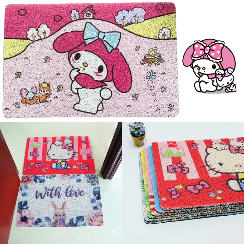 Kawaii Sanrioed аниме MyMelody Kuromi Cinnamoroll KT Cat милый мультяшный ковер для гостиной и ванной, нескользящий Шелковый коврик для Родео в подарок
Kawaii Sanrioed аниме MyMelody Kuromi Cinnamoroll KT Cat милый мультяшный ковер для гостиной и ванной, нескользящий Шелковый коврик для Родео в подарок