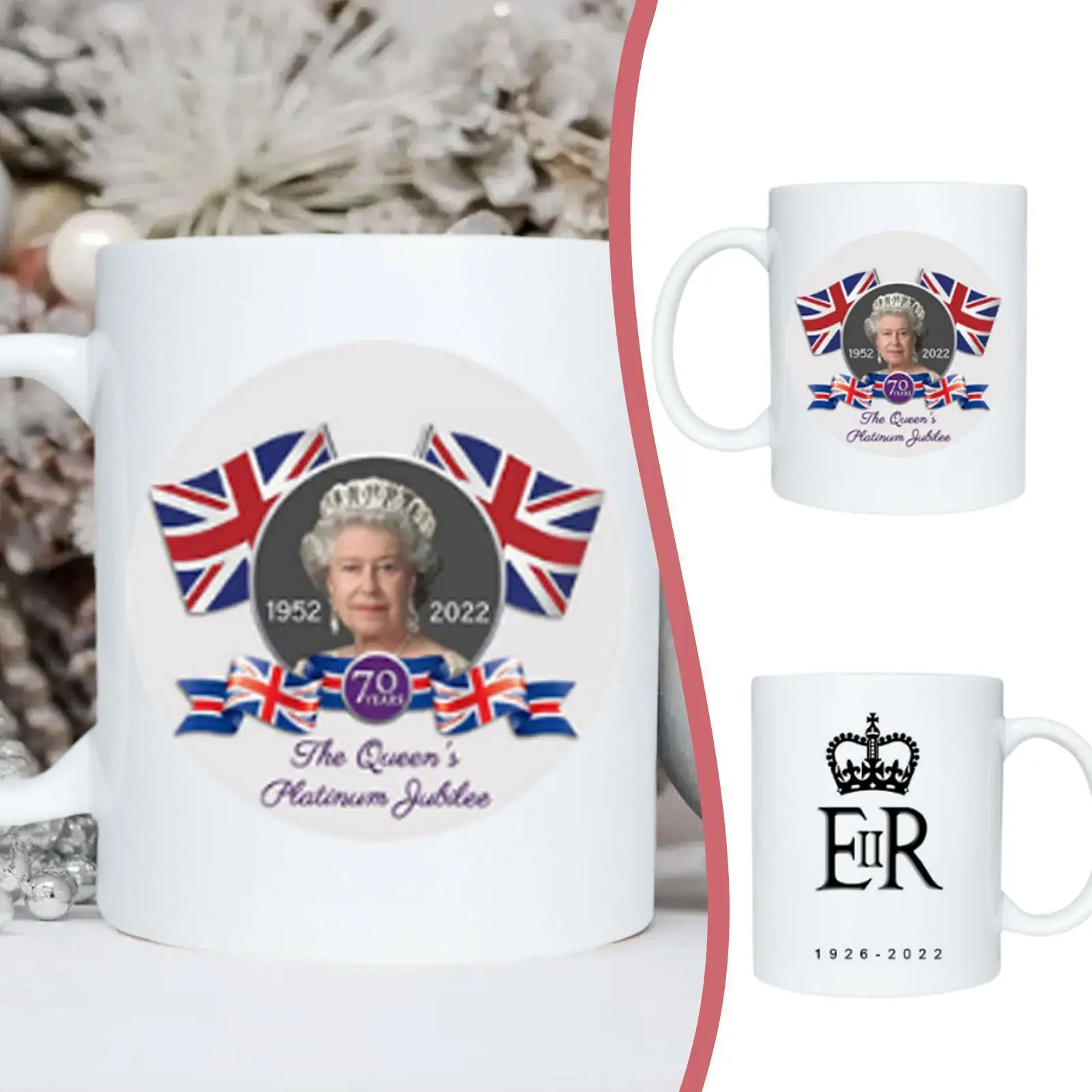 Queen Elizabeth II Platinum Jubilee Coffee Mug Novelty 1952-2022 Ceramic Coffee Coffee Queen Elizabeth Mug Mugs R5Q5
Queen Elizabeth II Platinum Jubilee Coffee Mug Novelty 1952-2022 Ceramic Coffee Coffee Queen Elizabeth Mug Mugs R5Q5