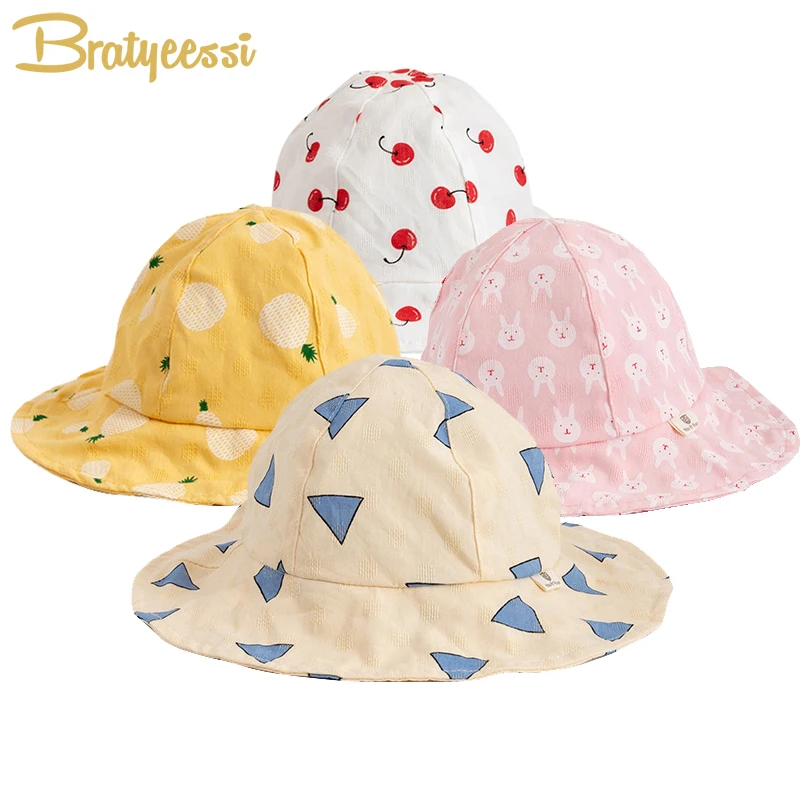 Summer Baby Sun Hat Infant Cartoon Print Kids Bucket Hats Girls Boys Accessories Beach Travel Sun Protection Toddler Cap 5-24M
Summer Baby Sun Hat Infant Cartoon Print Kids Bucket Hats Girls Boys Accessories Beach Travel Sun Protection Toddler Cap 5-24M