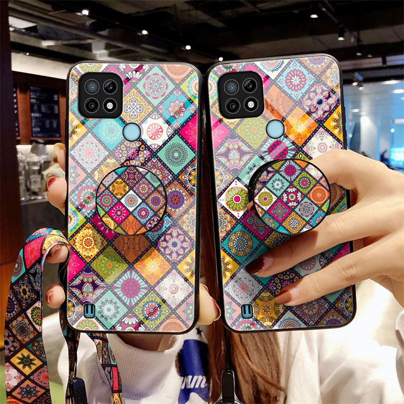 Модный чехол для телефона с ремешком Laryand для Realme 9 Pro Plus 8 4G 5G 7i 6 C21 C15 C17 C31 V20 XT V20, Чехол-держатель с цветочным рисунком
Модный чехол для телефона с ремешком Laryand для Realme 9 Pro Plus 8 4G 5G 7i 6 C21 C15 C17 C31 V20 XT V20, Чехол-держатель с цветочным рисунком