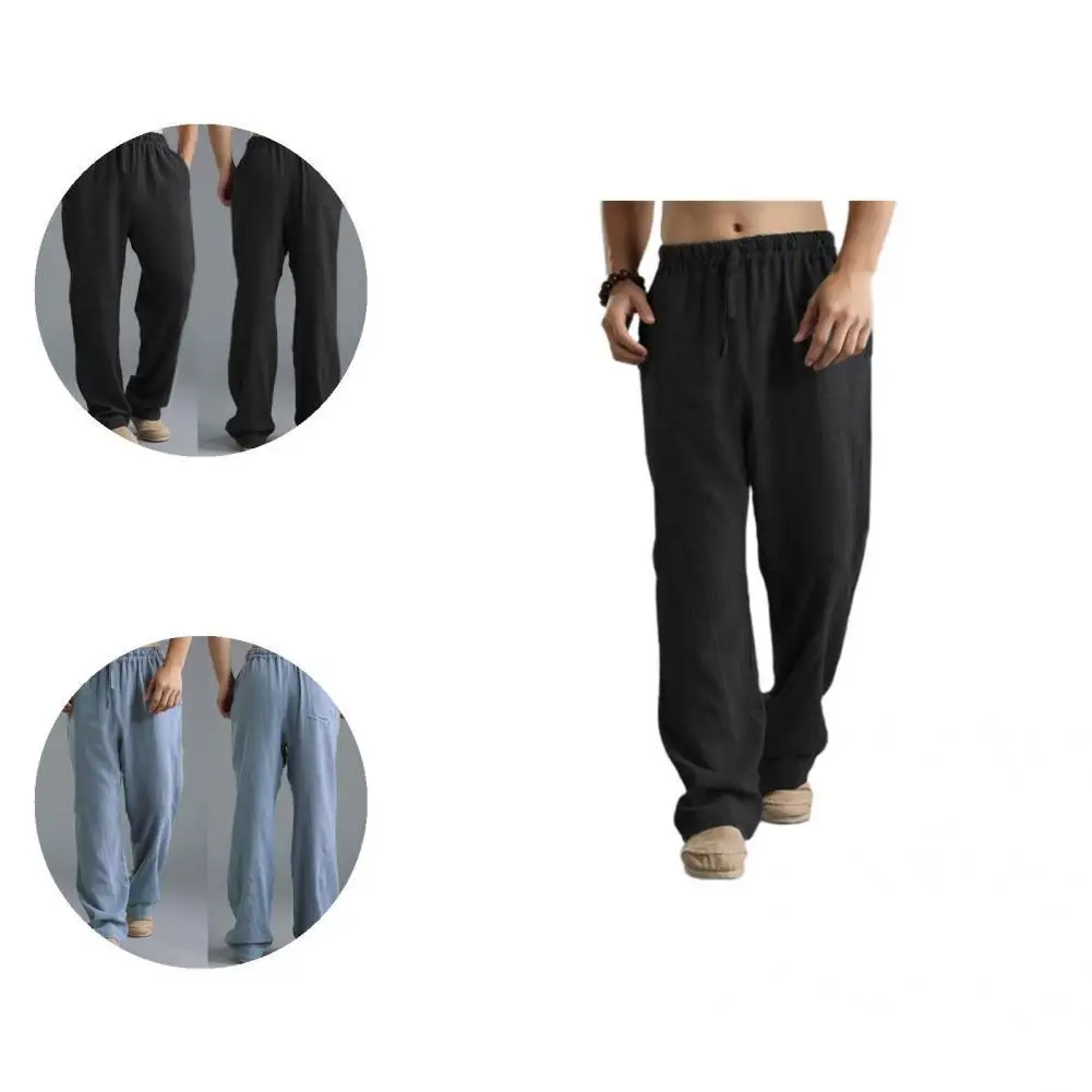 Bottoms Simple Breathable Thin Trousers Streetwear Men Pants All Match for Office
Bottoms Simple Breathable Thin Trousers Streetwear Men Pants All Match for Office