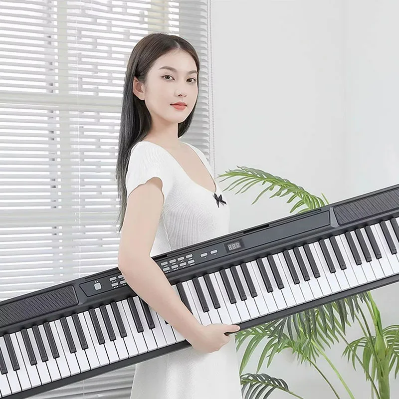 Portable Keyboard Piano Kids Professional Mini Syntezator Piano Digital Flexible Teclado Musical Profissional Electric Piano DWH
Portable Keyboard Piano Kids Professional Mini Syntezator Piano Digital Flexible Teclado Musical Profissional Electric Piano DWH