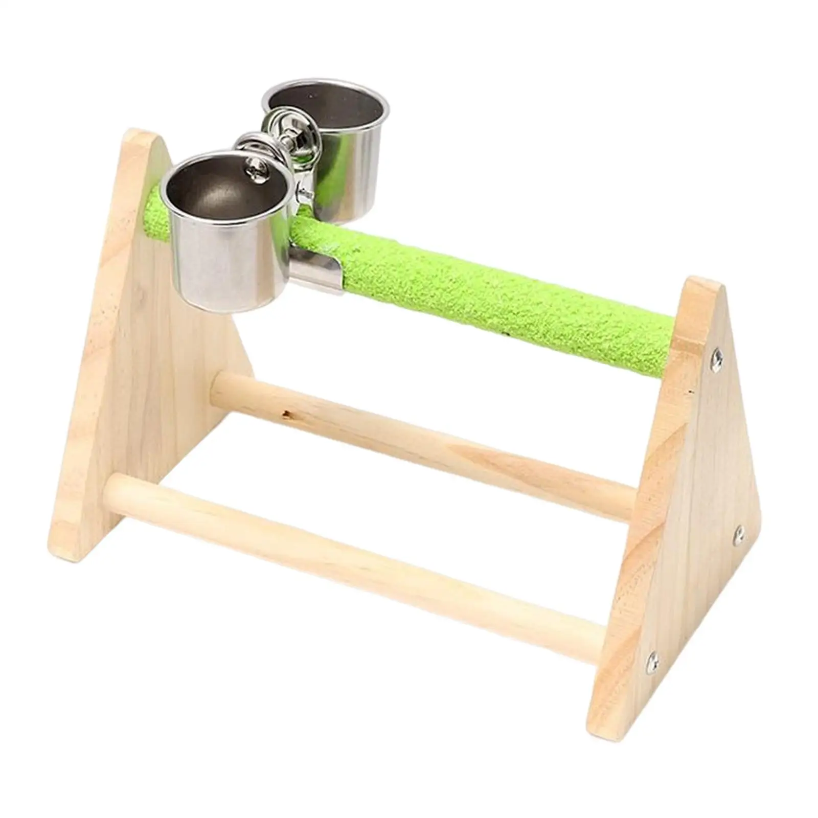Parrot Playstand with Feeder Dish Cup Indoor Outdoor Pet Parrot Playstand for Budgie
Parrot Playstand with Feeder Dish Cup Indoor Outdoor Pet Parrot Playstand for Budgie