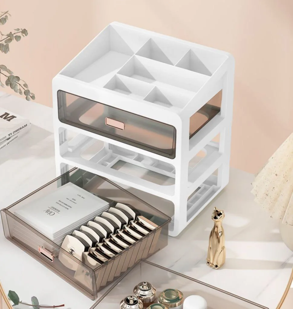 Drawer Type Makeup Organizer Boxs Desktop Cosmetic Storage Box Make Up Case Brush Holder Lipstick Skincare Makeup Tables
Drawer Type Makeup Organizer Boxs Desktop Cosmetic Storage Box Make Up Case Brush Holder Lipstick Skincare Makeup Tables