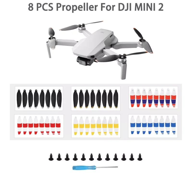 4726 Propeller For DJI Mini 2/SE Drone Light Weight Props Blade Replacement Wing Spare Parts For Mavic Mini 2 Accessories
4726 Propeller For DJI Mini 2/SE Drone Light Weight Props Blade Replacement Wing Spare Parts For Mavic Mini 2 Accessories