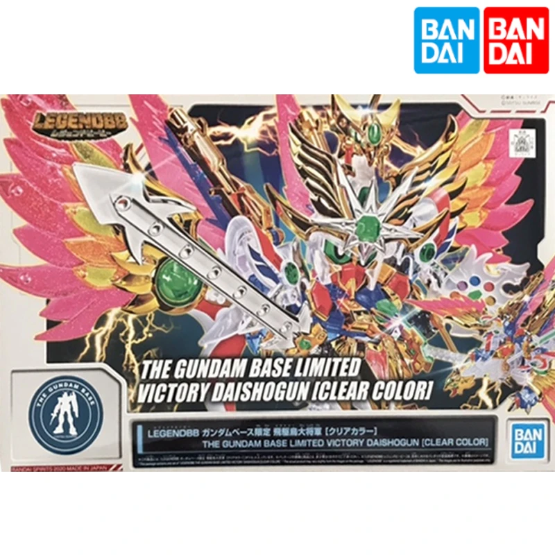 Bandai Gundam BB воин, легендарный Летающий водитель, птица Shogun, цвет, прозрачная оригинальная Сборная модель, игрушки Коллекционные сувениры
Bandai Gundam BB воин, легендарный Летающий водитель, птица Shogun, цвет, прозрачная оригинальная Сборная модель, игрушки Коллекционные сувениры