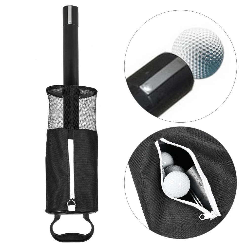 New Portable Black Golf Ball Picker Pick Up Retriever Pocket Storage Bag Scooping Device(Black)
New Portable Black Golf Ball Picker Pick Up Retriever Pocket Storage Bag Scooping Device(Black)