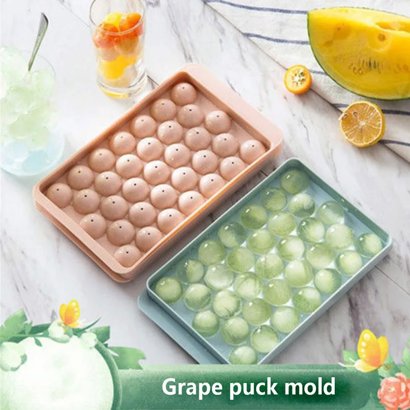 Plastic Molds Ice Tray 18/33 Grid 3D Round Ice Molds Home Bar Party Use Round Ball Ice Cube Makers Kitchen DIY Ice Cream Moulds
Plastic Molds Ice Tray 18/33 Grid 3D Round Ice Molds Home Bar Party Use Round Ball Ice Cube Makers Kitchen DIY Ice Cream Moulds