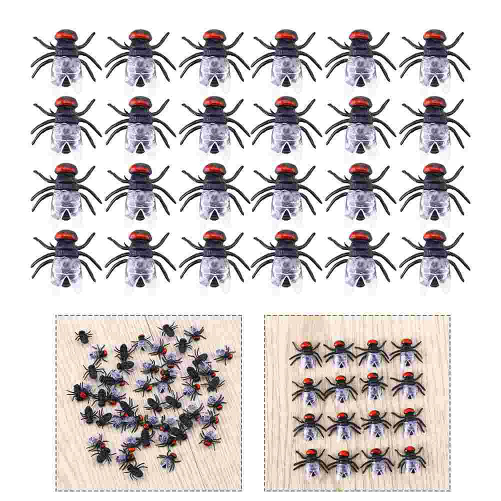 50 шт., Искусственные мухи, игрушки в виде насекомых, Хэллоуин, Искусственные мухи, паук, реалистичный пластиковый паук, жуткая розыгрыш, мини-подарки 
50 шт., Искусственные мухи, игрушки в виде насекомых, Хэллоуин, Искусственные мухи, паук, реалистичный пластиковый паук, жуткая розыгрыш, мини-подарки