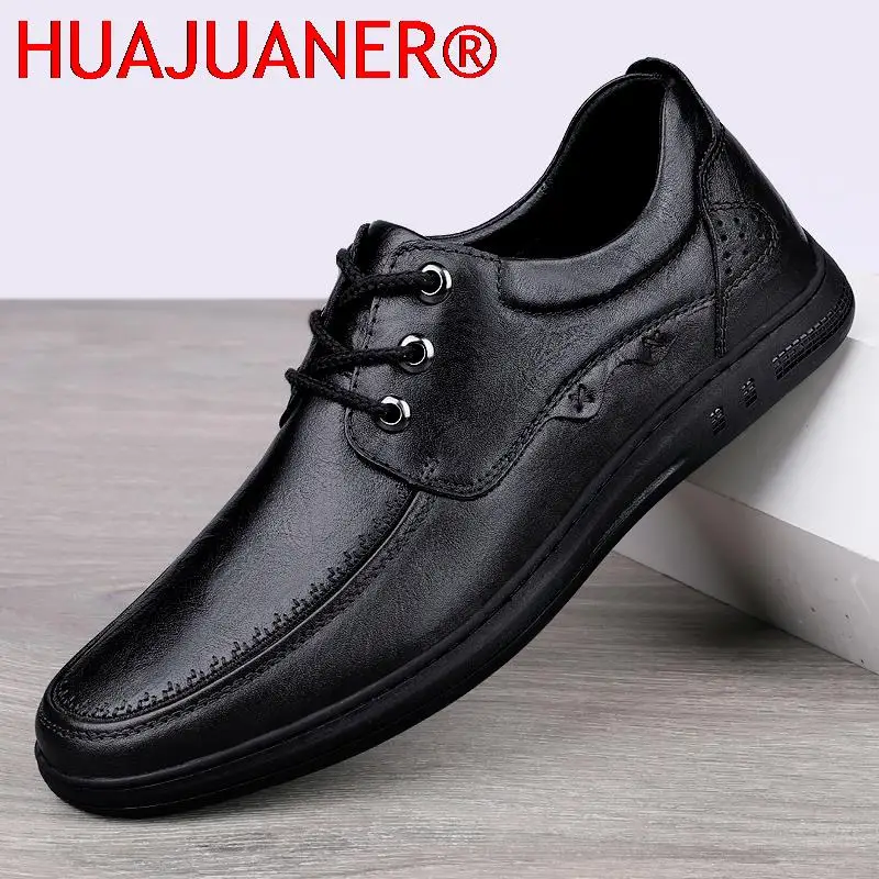 Men Genuine Leather Formal Shoes Lace Up Dress Shoes Man Oxfords Fashion Retro Elegant Luxury Footwear Brand Business Mens Shoes
Men Genuine Leather Formal Shoes Lace Up Dress Shoes Man Oxfords Fashion Retro Elegant Luxury Footwear Brand Business Mens Shoes
