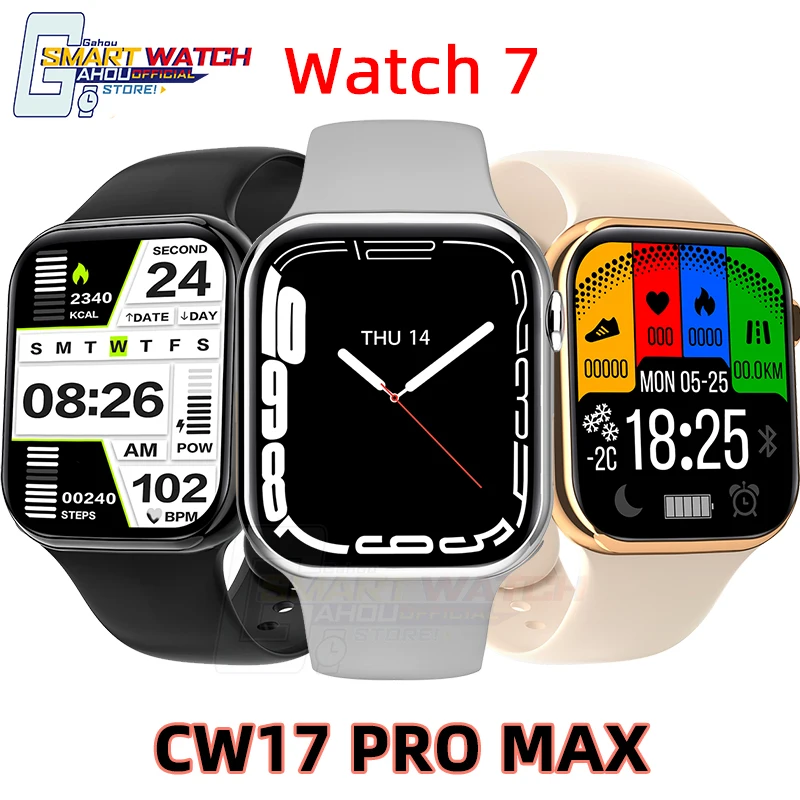 CW17 Pro Max Smart Watch Women Men Series 7 CW17 Promax Smartwatch PK DT100 DT200 T900 Pro Max DT7 HW16 HW7 Max HW57 PK Xiaomi
CW17 Pro Max Smart Watch Women Men Series 7 CW17 Promax Smartwatch PK DT100 DT200 T900 Pro Max DT7 HW16 HW7 Max HW57 PK Xiaomi