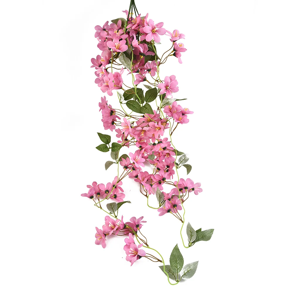 New Artificial Hanging Vine Fake Morning Glory Garden Garlands Hanging Winter Jasmine Decor Indoor Silk Flowers
New Artificial Hanging Vine Fake Morning Glory Garden Garlands Hanging Winter Jasmine Decor Indoor Silk Flowers