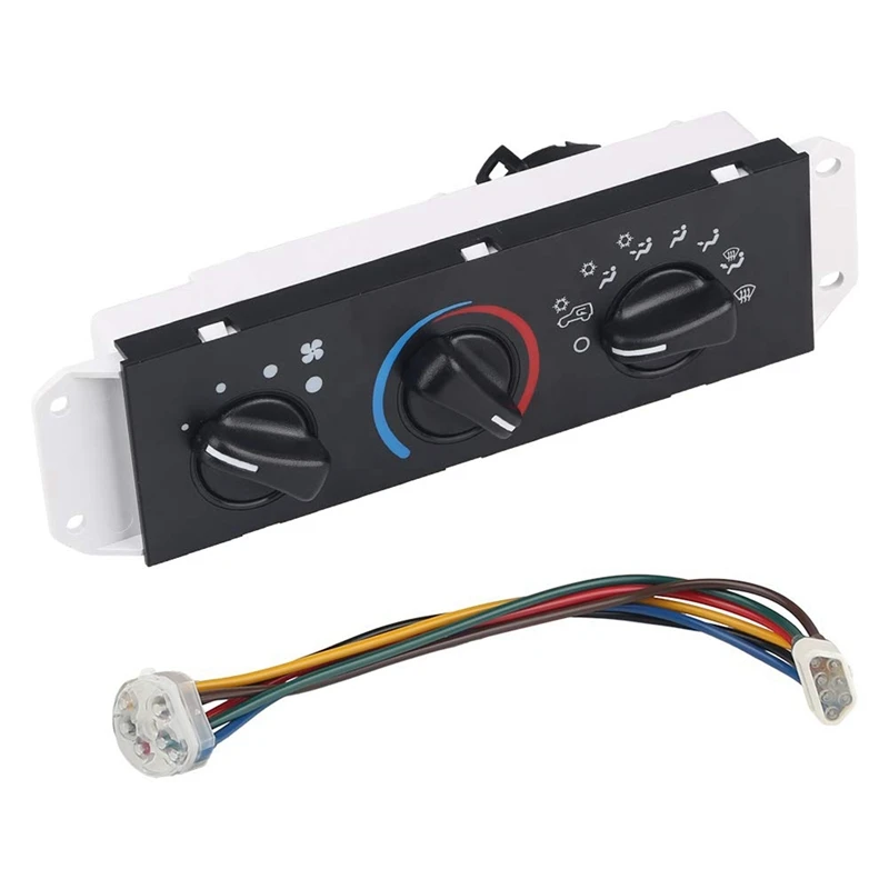 Auto Parts AC Control Module Heater A/C AC Air Conditioning Control Switch Panel for Jeep Wrangler 1999-2004 4.0L-L6
Auto Parts AC Control Module Heater A/C AC Air Conditioning Control Switch Panel for Jeep Wrangler 1999-2004 4.0L-L6