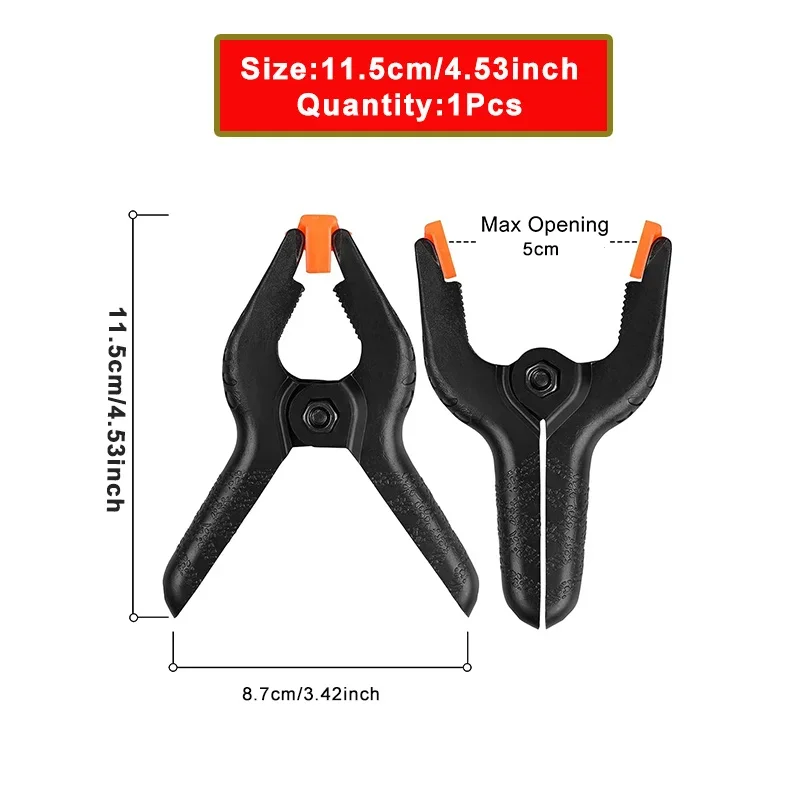 Пластиковые пружинные зажимы 2/3/4 дюйма
Пластиковые пружинные зажимы 2/3/4 дюйма