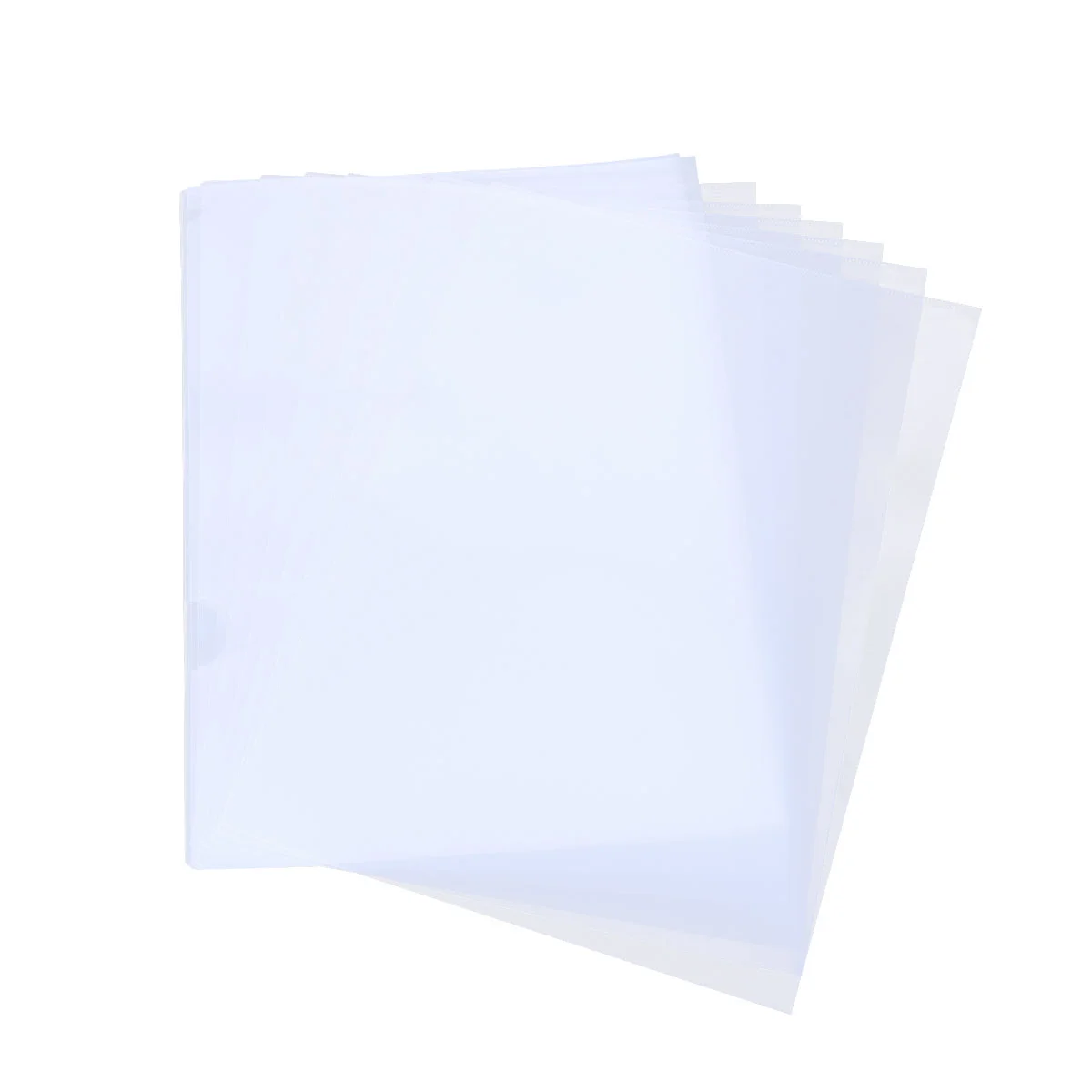 20pcs Office Document Folder Single Page Paper Folder L Shape Plastic Folder (White) File bag Organizer
20pcs Office Document Folder Single Page Paper Folder L Shape Plastic Folder (White) File bag Organizer