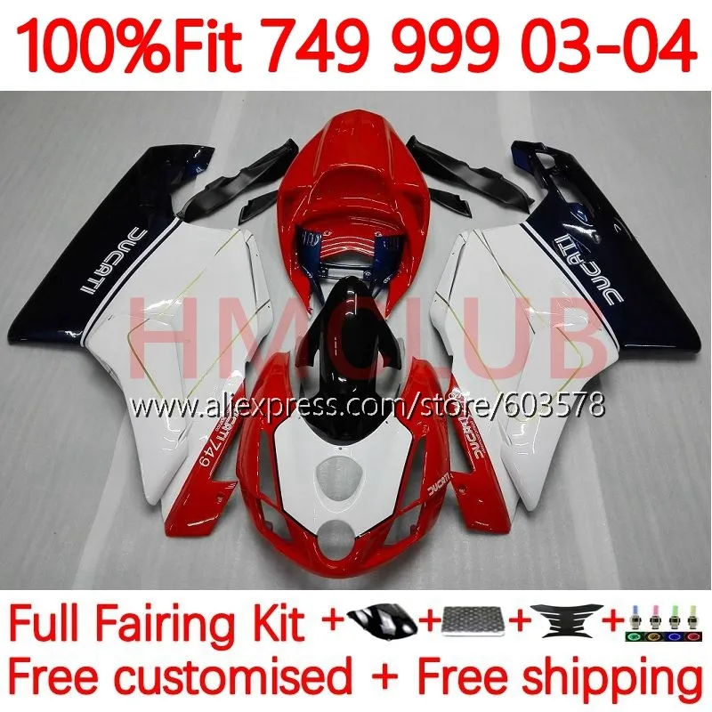 OEM Body For DUCATI 749S 999S 749 999 S R 749R 999R 999 749 2003 2004 749-999 03 04 Injection Fairings kit 165No.4 white red blk
OEM Body For DUCATI 749S 999S 749 999 S R 749R 999R 999 749 2003 2004 749-999 03 04 Injection Fairings kit 165No.4 white red blk