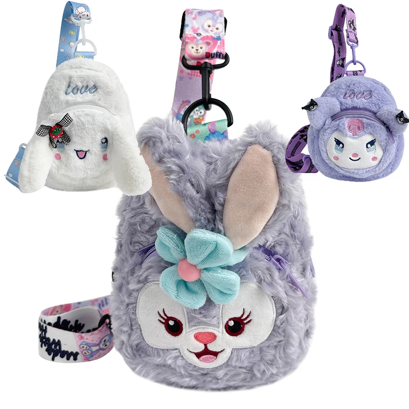 Kawaii Sanrio Kuromi Cinnamorol New Autumn and Winter Plush Fashion Lovely One Shoulder Net Red Messenger Bag
Kawaii Sanrio Kuromi Cinnamorol New Autumn and Winter Plush Fashion Lovely One Shoulder Net Red Messenger Bag