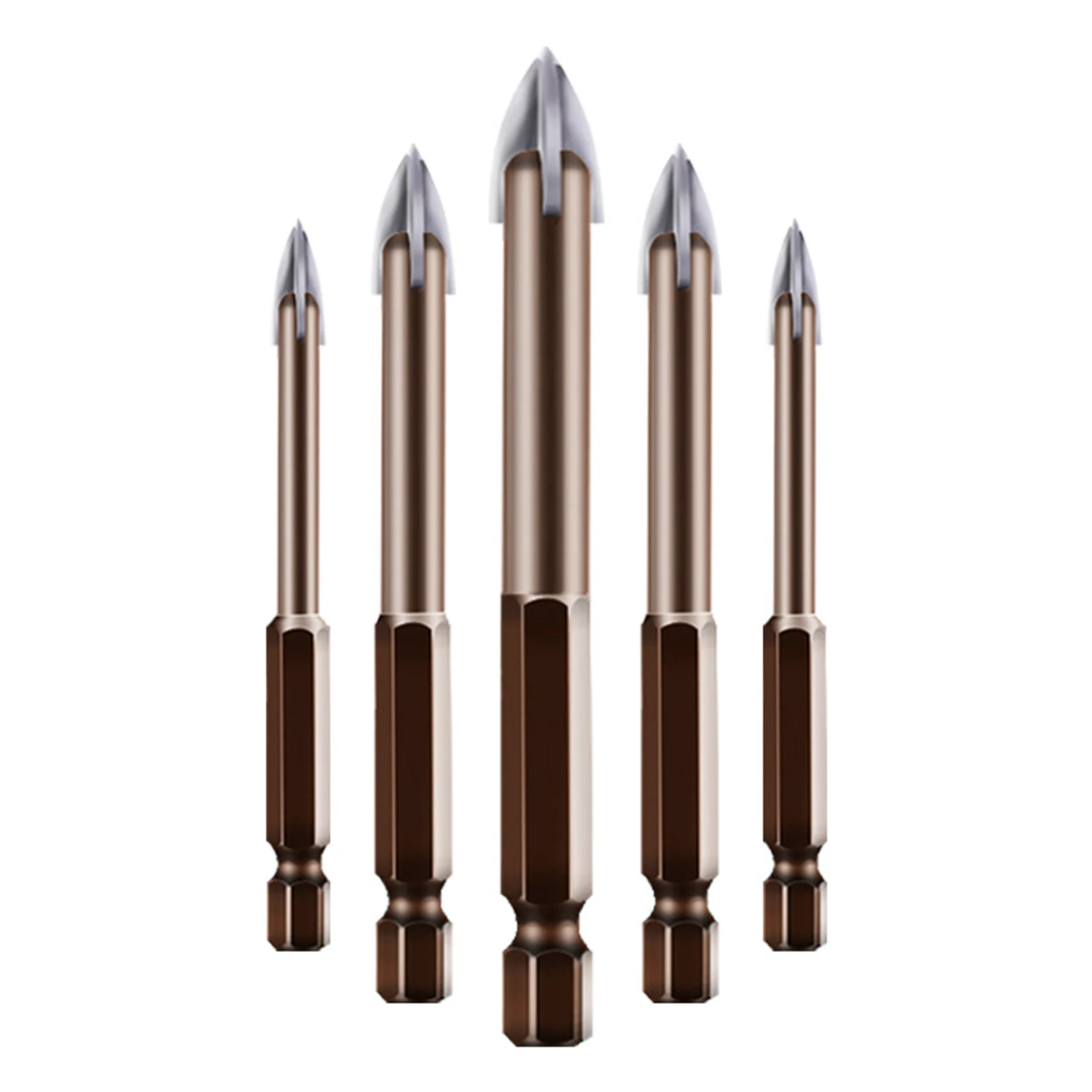 Utility Hole Opener Brick Hard Triangle Bit Tool Kit 3-8mm 5pcs Stable Drilling & No Edge Breaking Polished
Utility Hole Opener Brick Hard Triangle Bit Tool Kit 3-8mm 5pcs Stable Drilling & No Edge Breaking Polished
