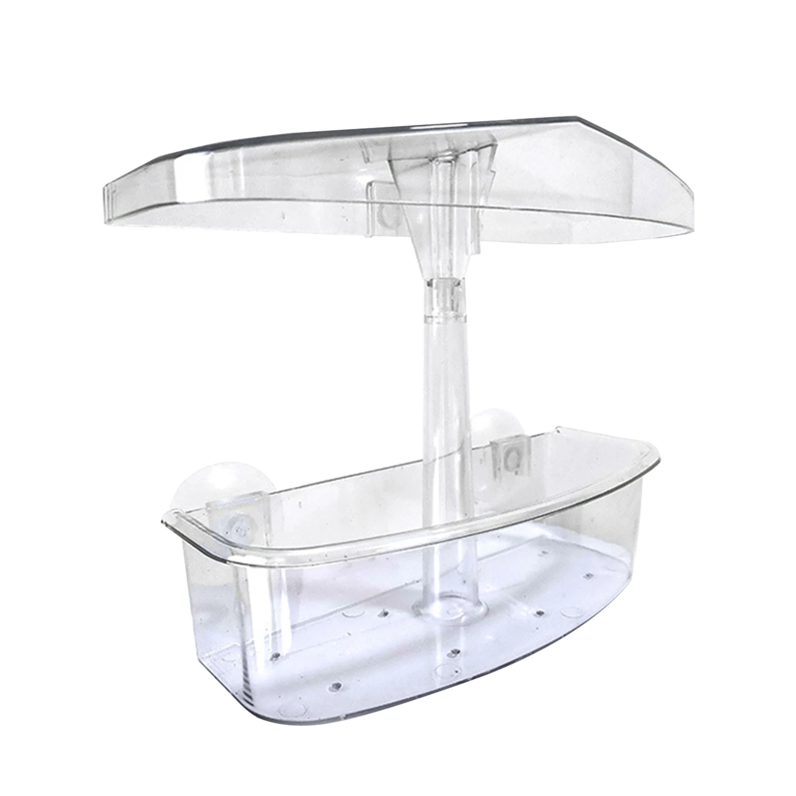 Hanging Food Tray Balcony Large Garden Decor Easy Clean Practical Drainage Holes With 3 Suction Cups Window Bird Feeder Clear PC
Hanging Food Tray Balcony Large Garden Decor Easy Clean Practical Drainage Holes With 3 Suction Cups Window Bird Feeder Clear PC