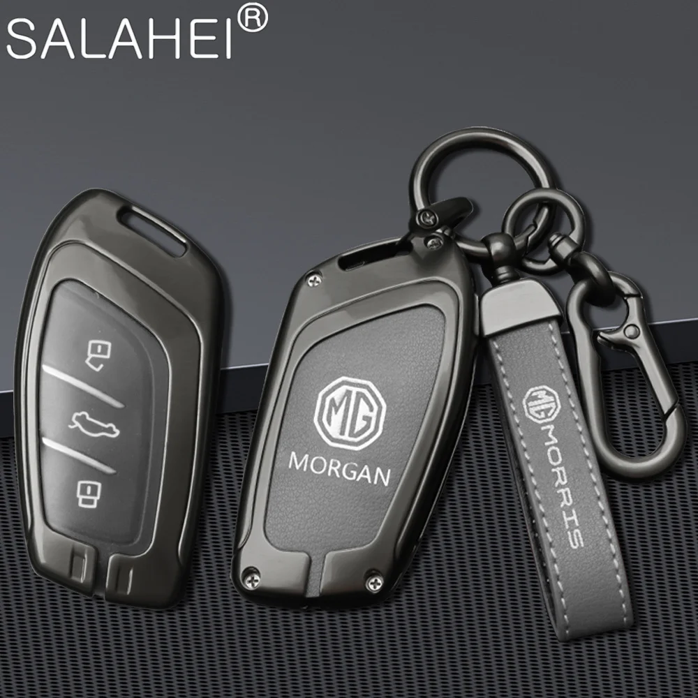 Matte Alloy Leather Car Key Case Cover Shell Fob For MG4 MG5 MG6 Saic MG EZS ZS EV HS EHS ZX GT Keychain Protector Accessories
Matte Alloy Leather Car Key Case Cover Shell Fob For MG4 MG5 MG6 Saic MG EZS ZS EV HS EHS ZX GT Keychain Protector Accessories