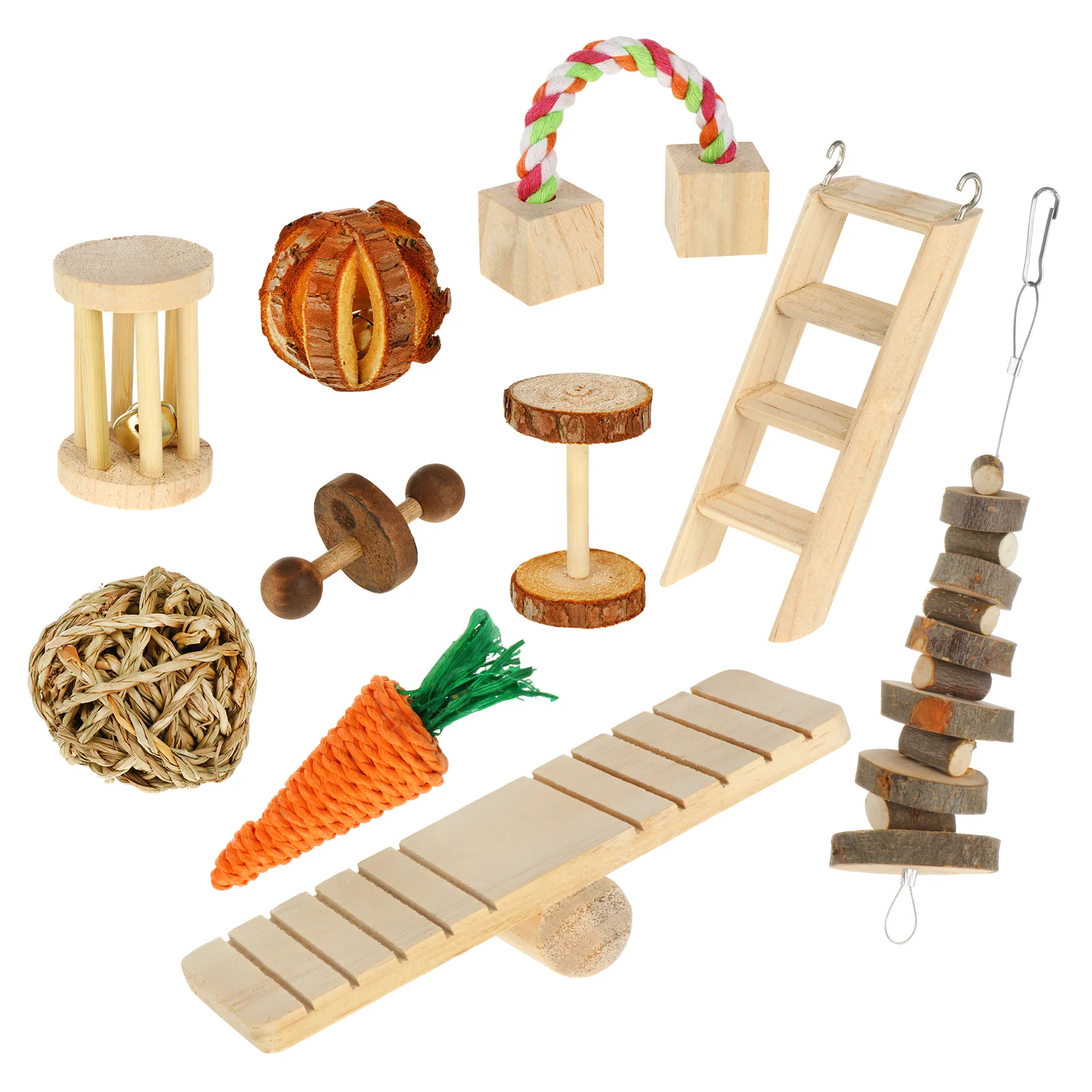 10 шт., деревянные игрушки для хомяка
10 шт., деревянные игрушки для хомяка