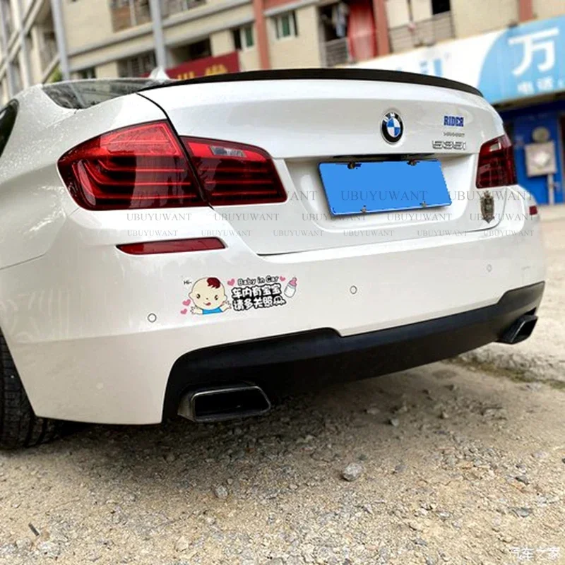 Задний спойлер из АБС-пластика для BMW F10, F18, 2011, 2012, 2013, 2014, 2015, 2016 м, украшение для багажника, Стайлинг автомобиля
Задний спойлер из АБС-пластика для BMW F10, F18, 2011, 2012, 2013, 2014, 2015, 2016 м, украшение для багажника, Стайлинг автомобиля