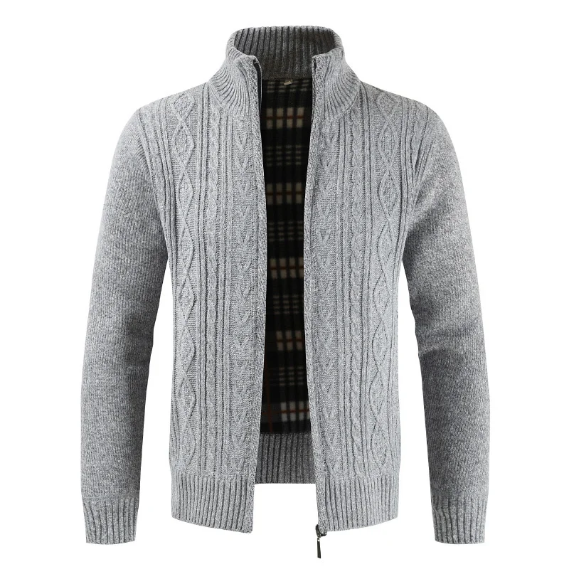 2023 Autumn Winter Mens Sweater Fashion Brand Casual Sweater Stand Collar Cardigan Men Striped Slim Knitted Men's Sweatercoat
2023 Autumn Winter Mens Sweater Fashion Brand Casual Sweater Stand Collar Cardigan Men Striped Slim Knitted Men's Sweatercoat