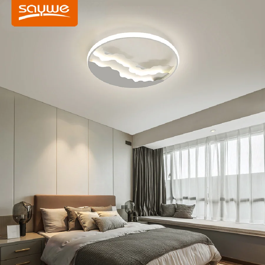 Modern LED Ceiling Lights With Remote Control Acrylic Lighting For Living Dining Study Room Bedroom Loft Home Lamps Luminaire
Modern LED Ceiling Lights With Remote Control Acrylic Lighting For Living Dining Study Room Bedroom Loft Home Lamps Luminaire