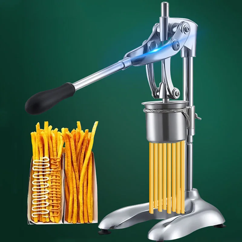 French Slicer Potato Cutter Fries Maker Machine Vegetable Cutter Manual Gadgets Nicer Dicer Coupe Frites Kitchen Utensils
French Slicer Potato Cutter Fries Maker Machine Vegetable Cutter Manual Gadgets Nicer Dicer Coupe Frites Kitchen Utensils