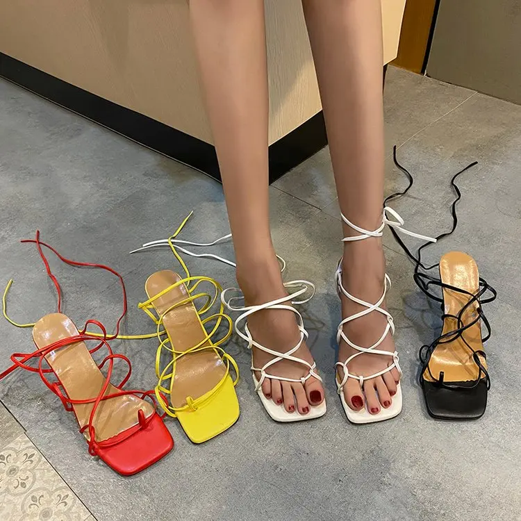 2022NEW Summer Women Ankle Strap Sandals Ladies Thin High Heels Party Dress Shoes Female Sexy Square Toe Cross Tied Sandal Shoes
2022NEW Summer Women Ankle Strap Sandals Ladies Thin High Heels Party Dress Shoes Female Sexy Square Toe Cross Tied Sandal Shoes