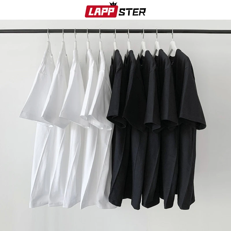 LAPPSTER Summer 100% Cotton Harajuku Graphic Tshirts 2022 Korean Fashions T Shirt New White Solid Vintage Casual Japanese Tops
LAPPSTER Summer 100% Cotton Harajuku Graphic Tshirts 2022 Korean Fashions T Shirt New White Solid Vintage Casual Japanese Tops
