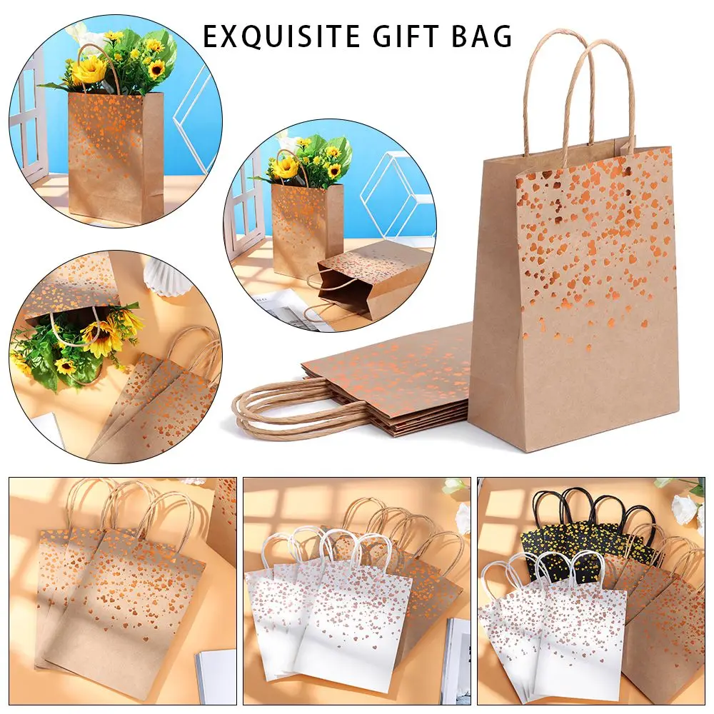4Pcs Practical Bronzing Love Christmas Glitter Gift Packaging Bags Kraft Paper Bag Wedding Party Decoration Paper Boxes
4Pcs Practical Bronzing Love Christmas Glitter Gift Packaging Bags Kraft Paper Bag Wedding Party Decoration Paper Boxes