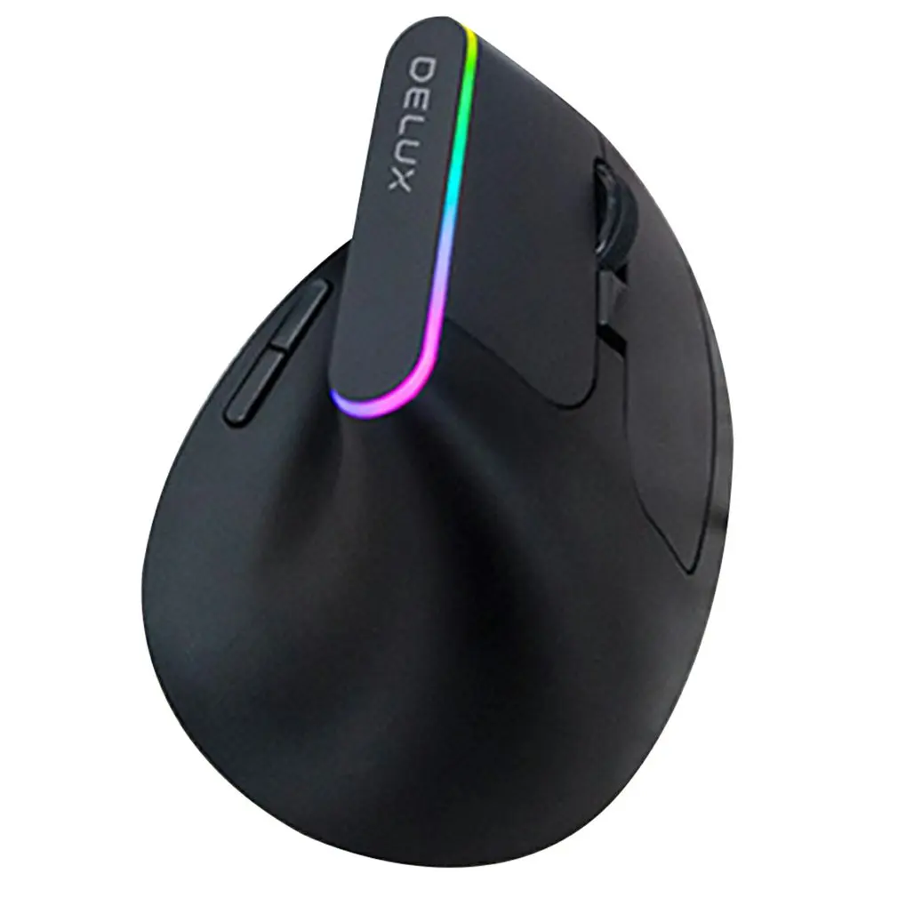 Wireless Mouse Colorful M618C RGB Vertical Wireless Mouse Dual-mode Charging Ergonomic Hand-held Straight Mouse
Wireless Mouse Colorful M618C RGB Vertical Wireless Mouse Dual-mode Charging Ergonomic Hand-held Straight Mouse