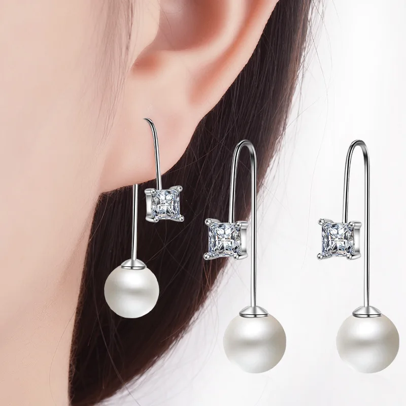 100% 925 Sterling Silver Origin Pearl Drop Earring for Women Aros Mujer Oreja Pearl Round Drop Earrings Orecchini Females
100% 925 Sterling Silver Origin Pearl Drop Earring for Women Aros Mujer Oreja Pearl Round Drop Earrings Orecchini Females