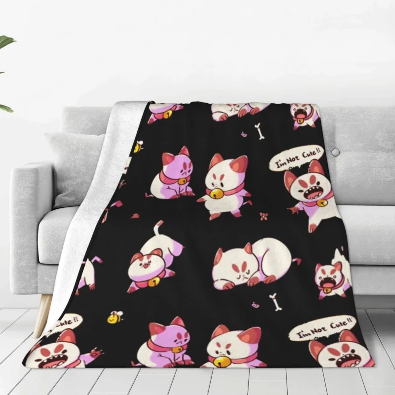 Cute Bee And Puppycat Blanket Awesome cartoon anime Flannel Awesome Breathable Throw Blanket for Bedding Lounge Decoration
Cute Bee And Puppycat Blanket Awesome cartoon anime Flannel Awesome Breathable Throw Blanket for Bedding Lounge Decoration