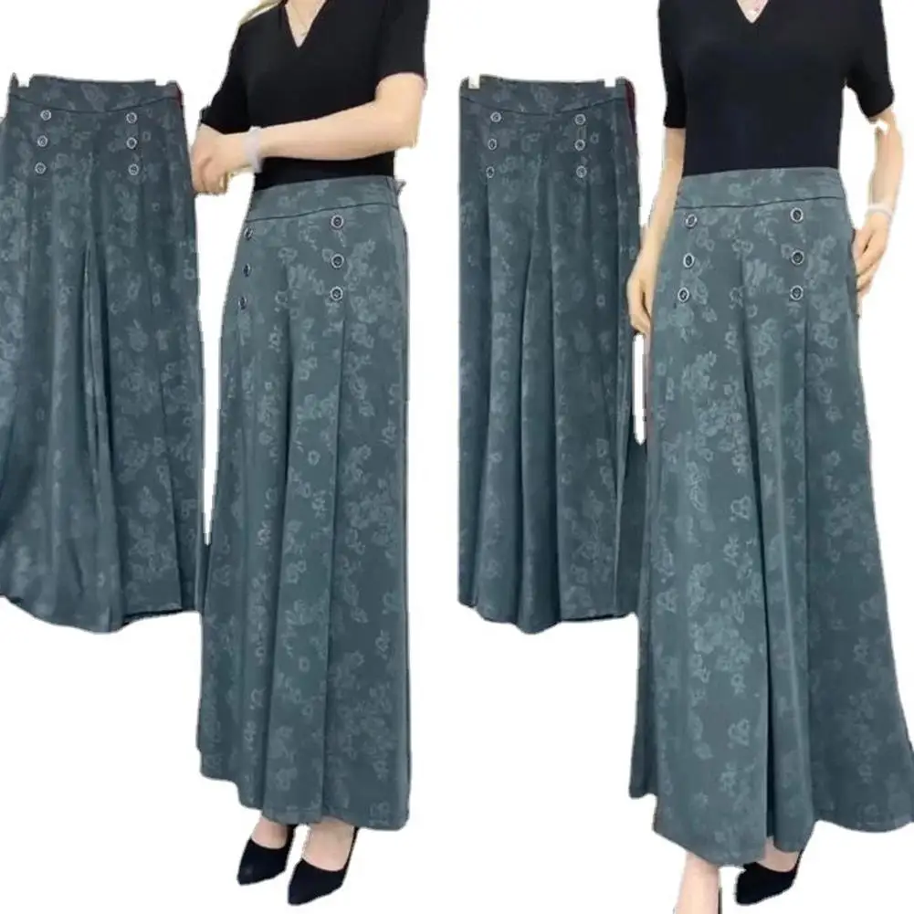 Yfashion Women Elegant Jacquard Culottes Pants Casual Loose Wide-leg High Waist Cropped Pants For Business Daily Wear
Yfashion Women Elegant Jacquard Culottes Pants Casual Loose Wide-leg High Waist Cropped Pants For Business Daily Wear