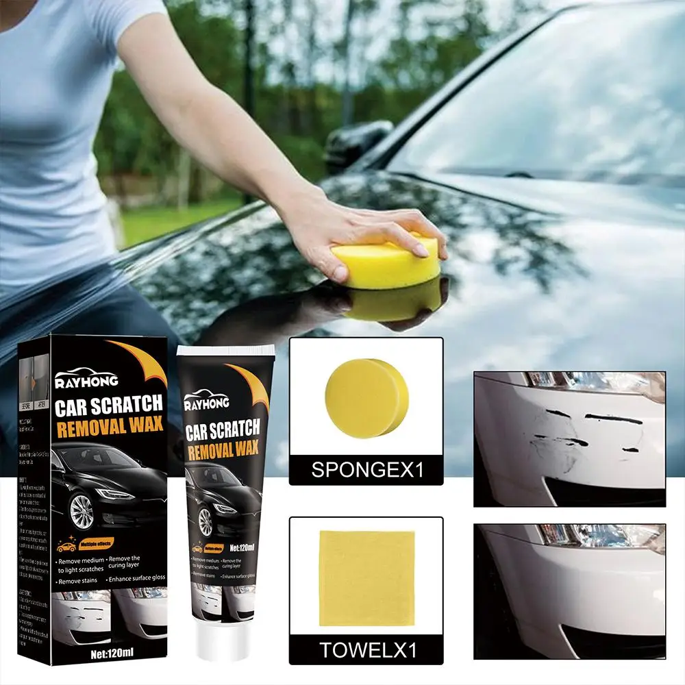 Car Scratch Repair Paste 120ml Compound wax Car Scratches Polishing Cream Repair Paint Care Scratch Auto Remover Repair Pas W6W9
Car Scratch Repair Paste 120ml Compound wax Car Scratches Polishing Cream Repair Paint Care Scratch Auto Remover Repair Pas W6W9