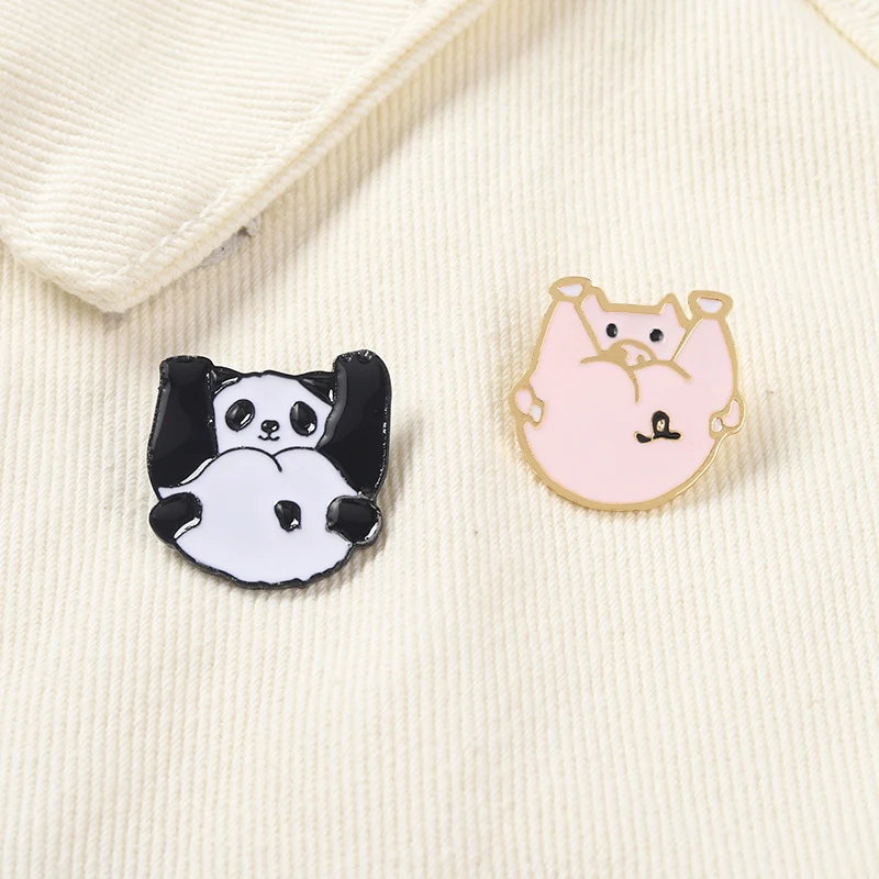 Cartoon Animal Enamel Pins Custom Chibi Pig and Panda Brooches Badge Childlike Cartoon Jewelry Cute Gift for Kids Drop Shipping
Cartoon Animal Enamel Pins Custom Chibi Pig and Panda Brooches Badge Childlike Cartoon Jewelry Cute Gift for Kids Drop Shipping