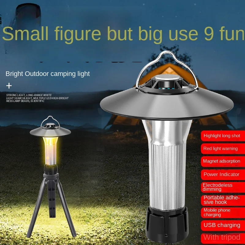 1-8PCS Rechargeable Camping Lantern Portable Outdoor Camping Light Magnet Emergency Light Hanging Tent Light Powerful Work Lamp
1-8PCS Rechargeable Camping Lantern Portable Outdoor Camping Light Magnet Emergency Light Hanging Tent Light Powerful Work Lamp
