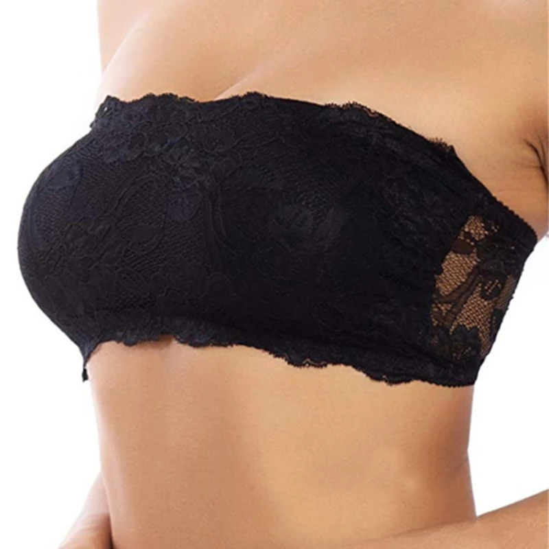 Women's Sexy Strapless Crop Top Bra Bandeau Boob Tube Lace Casual Crop Boob Tube Top
Women's Sexy Strapless Crop Top Bra Bandeau Boob Tube Lace Casual Crop Boob Tube Top