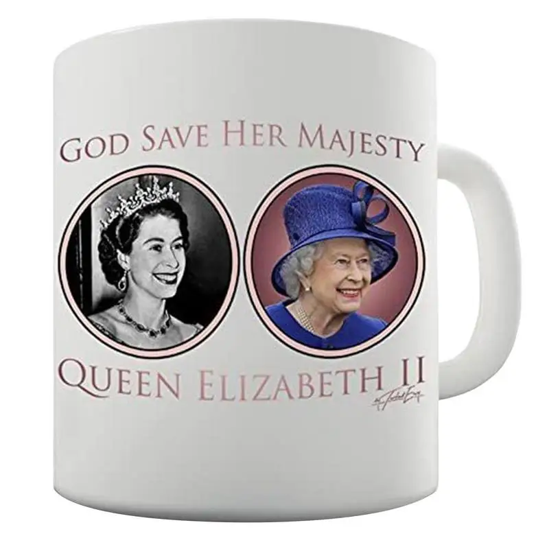 

Памятная королева Елизавета II кружка королева Елизавета Платиновый юбилей 1952-2022 кружка королева памятный Юнион Джек