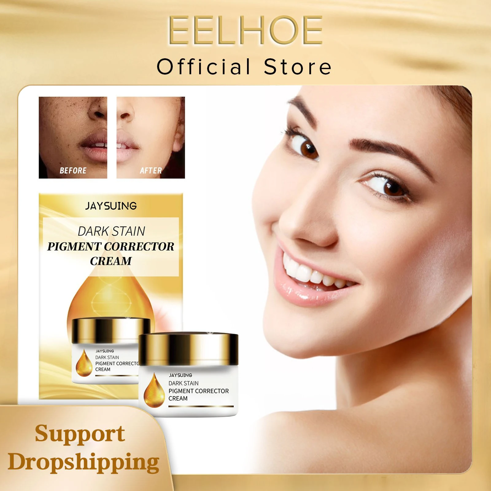 Dark Spot Corrector Melasma Remover Anti Freckle Fade Acne Scar Pigmentation Age Spot Lighten Melanin Brighten Whitening Cream
Dark Spot Corrector Melasma Remover Anti Freckle Fade Acne Scar Pigmentation Age Spot Lighten Melanin Brighten Whitening Cream