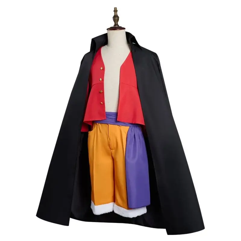 Anime One Piece Costume Monkey D. Luffy Cosplay Trench Coat and Sorts Suits Hat Halloween Party Performance Clothing
Anime One Piece Costume Monkey D. Luffy Cosplay Trench Coat and Sorts Suits Hat Halloween Party Performance Clothing