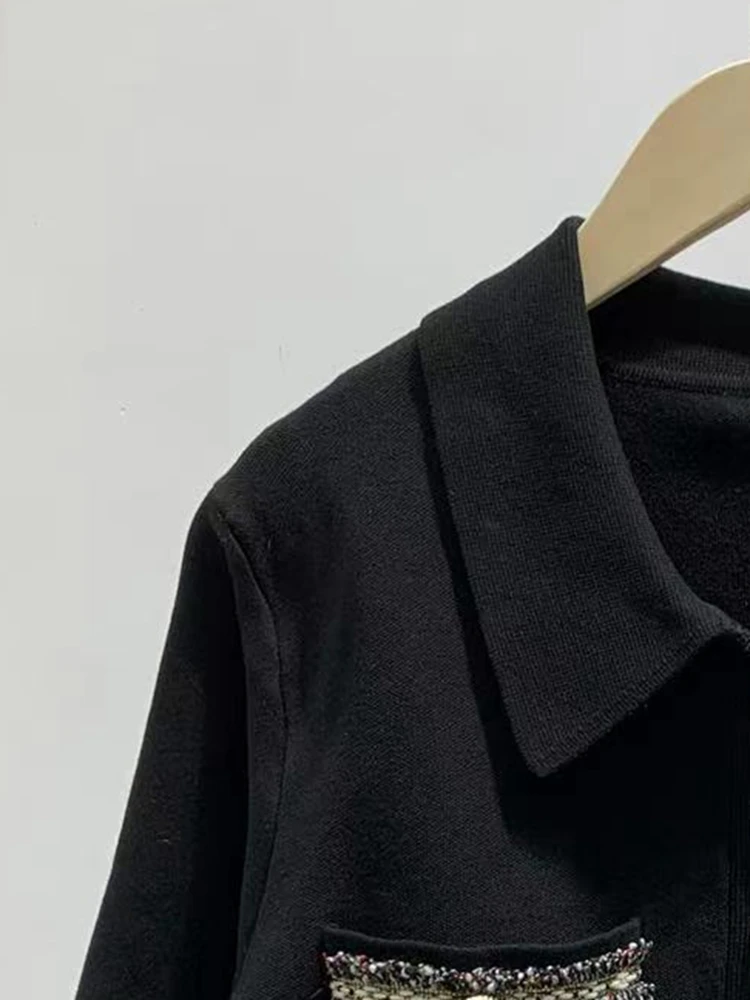 2022 Spring New Retro Tweed Knitted Short Sleeve Solid Color Cardigan Top Women Sweater
2022 Spring New Retro Tweed Knitted Short Sleeve Solid Color Cardigan Top Women Sweater
