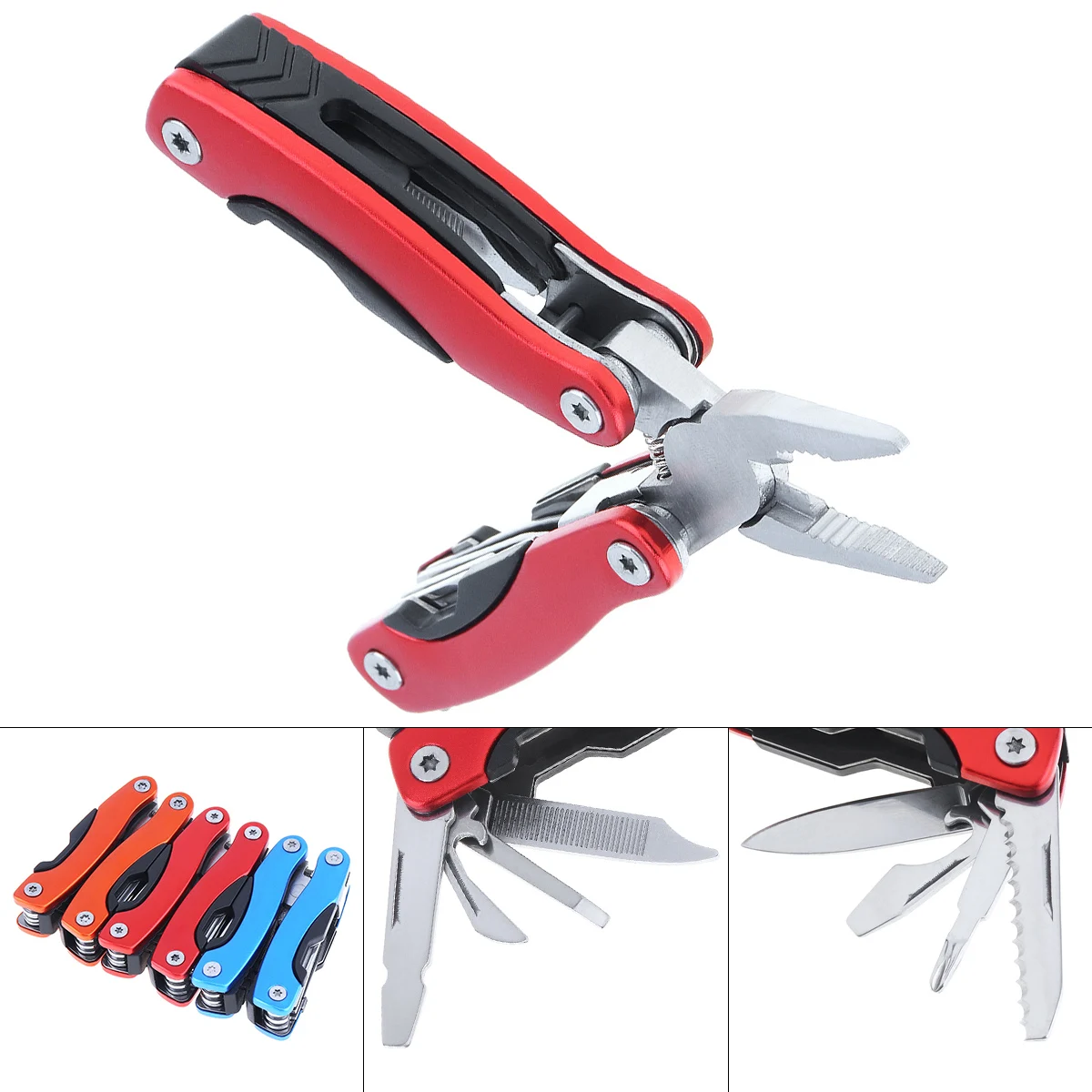 Mini Portable Multifunction Plier with Saw blades External Type Hand Tool Polished Surface Treatment and Nylon Bag for Camping
Mini Portable Multifunction Plier with Saw blades External Type Hand Tool Polished Surface Treatment and Nylon Bag for Camping